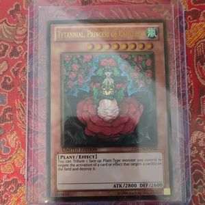Yu Gi Oh TCG Tytannial, Princess Of Camellias Limited Edition